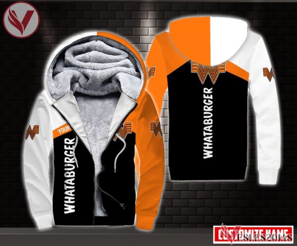 Fleece Whataburger Uniform Custom Clothes Style 2, Unique Gifts For Employee - Vesles2014s