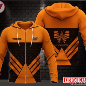 Fleece Whataburger Uniform Custom Clothes Style 3, Unique Gifts For Employee - Vesles2014s 2