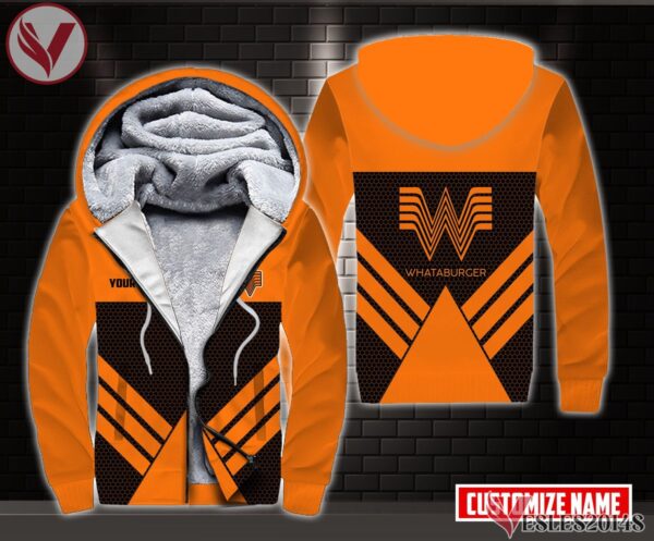Fleece Whataburger Uniform Custom Clothes Style 3, Unique Gifts For Employee - Vesles2014s