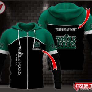 Fleece Whole Foods Market Uniform Custom Clothes, Unique Gifts For Employee - Vesles2014s 2