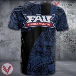 Florida Atlantic Owls NCAA Polynesian Pattern Shirt, Unique Gifts For Fans - Vesles2014s 1