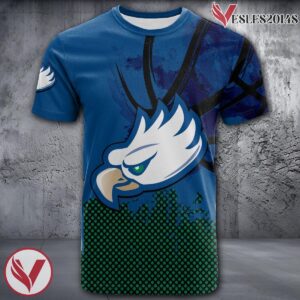 Florida Gulf Coast Eagles Basketball Grunge Pattern Unique Personalized T Shirts - Vesles2014S