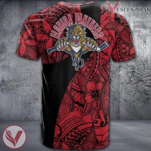 Florida Panthers Polynesian Pattern Shirt, Unique Gifts For NHL Fans - Vesles2014s 1