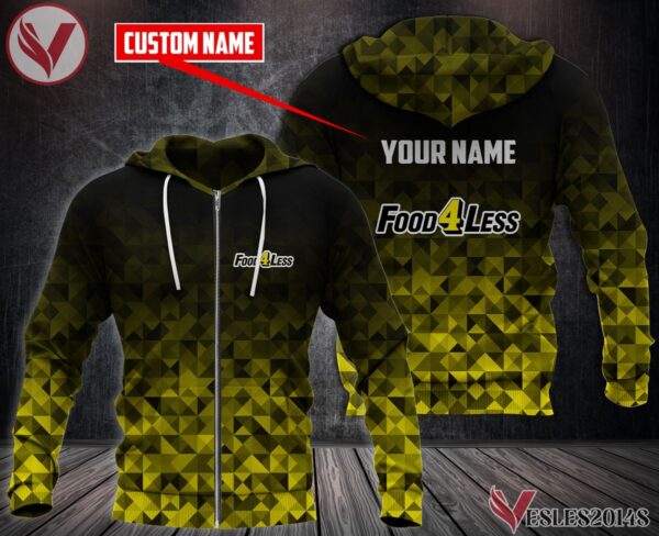 Food 4 Less Uniform Custom Clothes, Unique Gifts For Employee - Vesles2014s 1