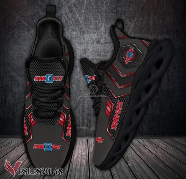 Food City Logo Custom Shoes Style 1, Best Running Shoes For Fans - Vesles2014S