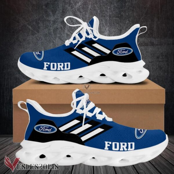 Ford Logo Custom Shoes Style 4, Best Running Shoes For Fans - Vesles2014S 1