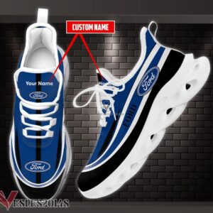 Ford Logo Custom Shoes Style 5, Best Running Shoes For Fans - Vesles2014S 1