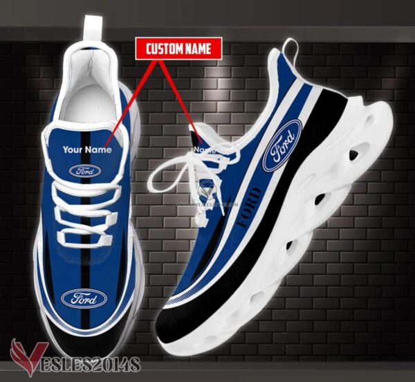 Ford Logo Custom Shoes Style 5, Best Running Shoes For Fans - Vesles2014S 1