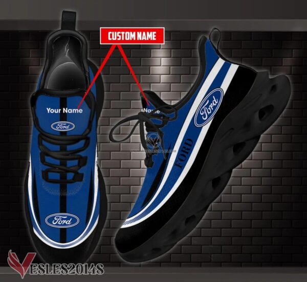 Ford Logo Custom Shoes Style 5, Best Running Shoes For Fans - Vesles2014S