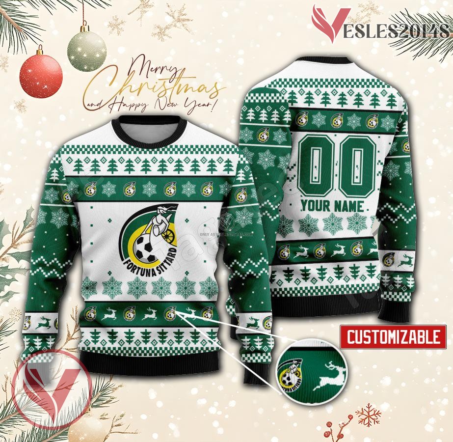 Fortuna Sittard Custom Ugly Christmas Sweater, Unique Gift For Fans - Vesles2014s