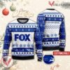Fox Corporation Logo Personalized Ugly Christmas Sweater, Unique Gift For Fans - Vesles2014s