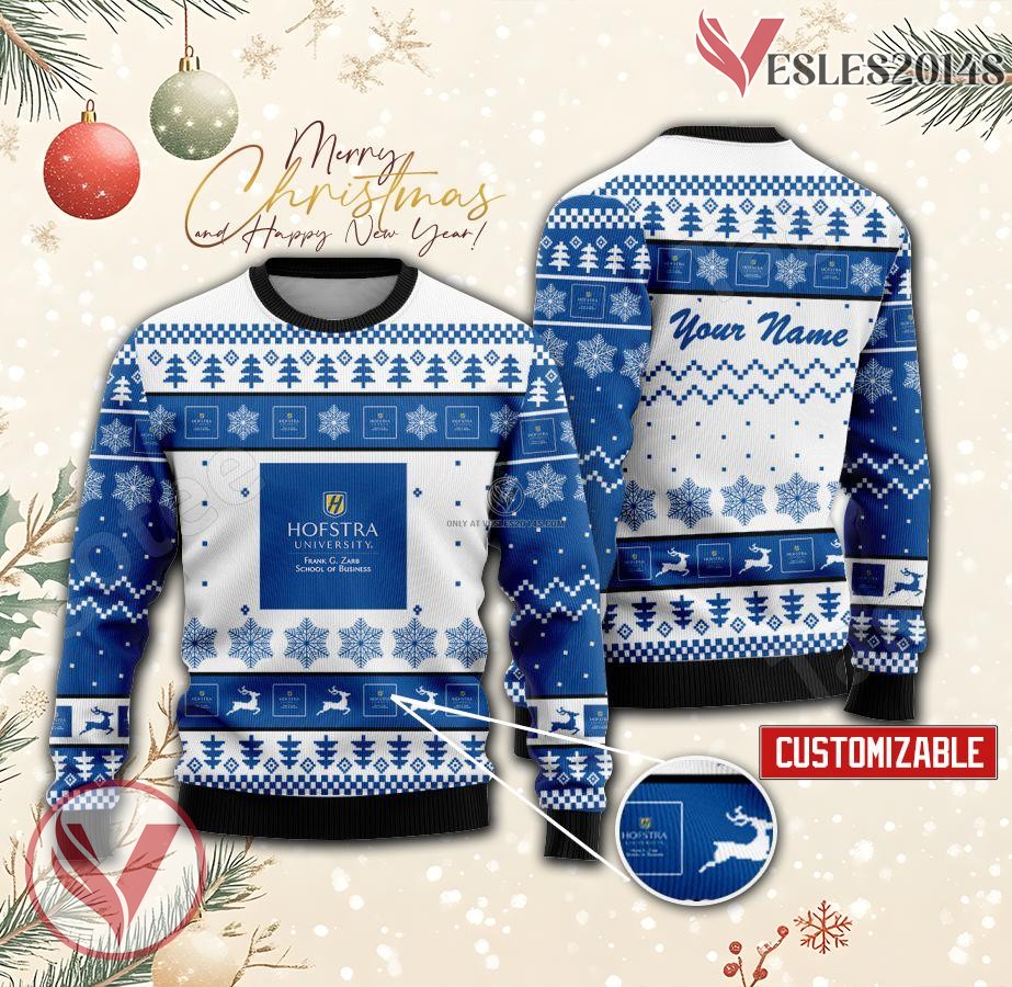 Frank G. Zarb School of Business Custom Ugly Christmas Sweater, Unique Gift For Fans - Vesles2014s