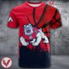 Fresno State Bulldogs Basketball Grunge Pattern Unique Personalized T Shirts - Vesles2014S