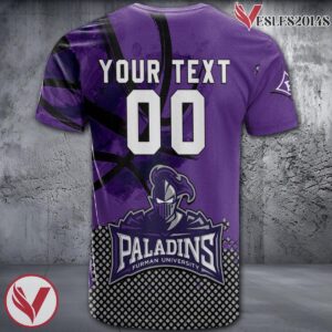 Furman Paladins Basketball Grunge Pattern Unique Personalized T Shirts - Vesles2014S 1