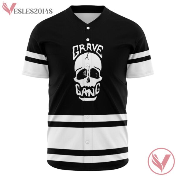 GRAVE GANG BASEBALL JERSEY - Vesles2014s