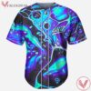 GRIZ Blue Oil Slick Baseball Jersey For EDM Festivals - Vesles2014s
