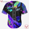 GRIZ Logo Oil Slick Acid Trippin Baseball Jersey For EDM Festivals - Vesles2014s