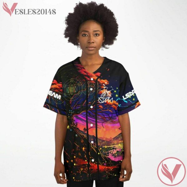 Ganja White Night & LSDream Trippy Psychedelic Jersey For EDM Festivals - Vesles2014s 2
