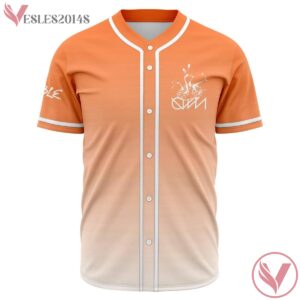 Ganja White Night Orange Design Jersey For EDM Festivals - Vesles2014s
