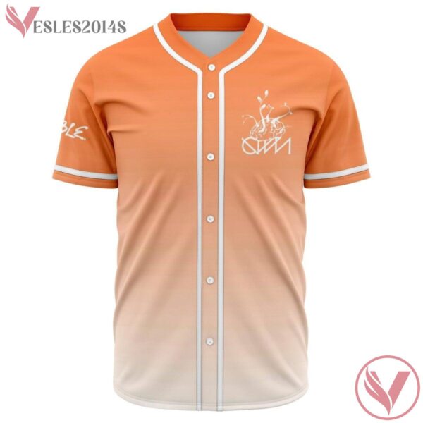 Ganja White Night Orange Design Jersey For EDM Festivals - Vesles2014s