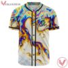 Ganja White Night Trippy Baseball Jersey For EDM Festivals - Vesles2014s