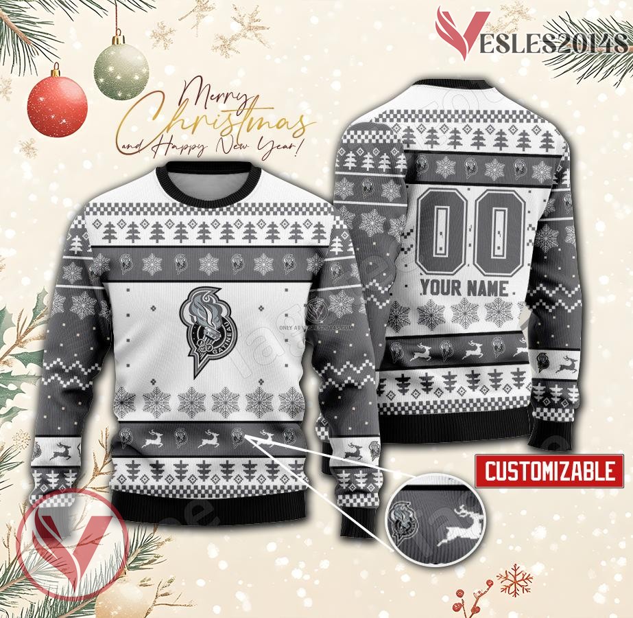 Gatineau Olympiques Hockey Custom Ugly Christmas Sweater, Unique Gift For Fans - Vesles2014s