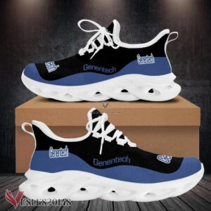 Genentech Logo Custom Shoes, Best Running Shoes For Fans - Vesles2014S 1