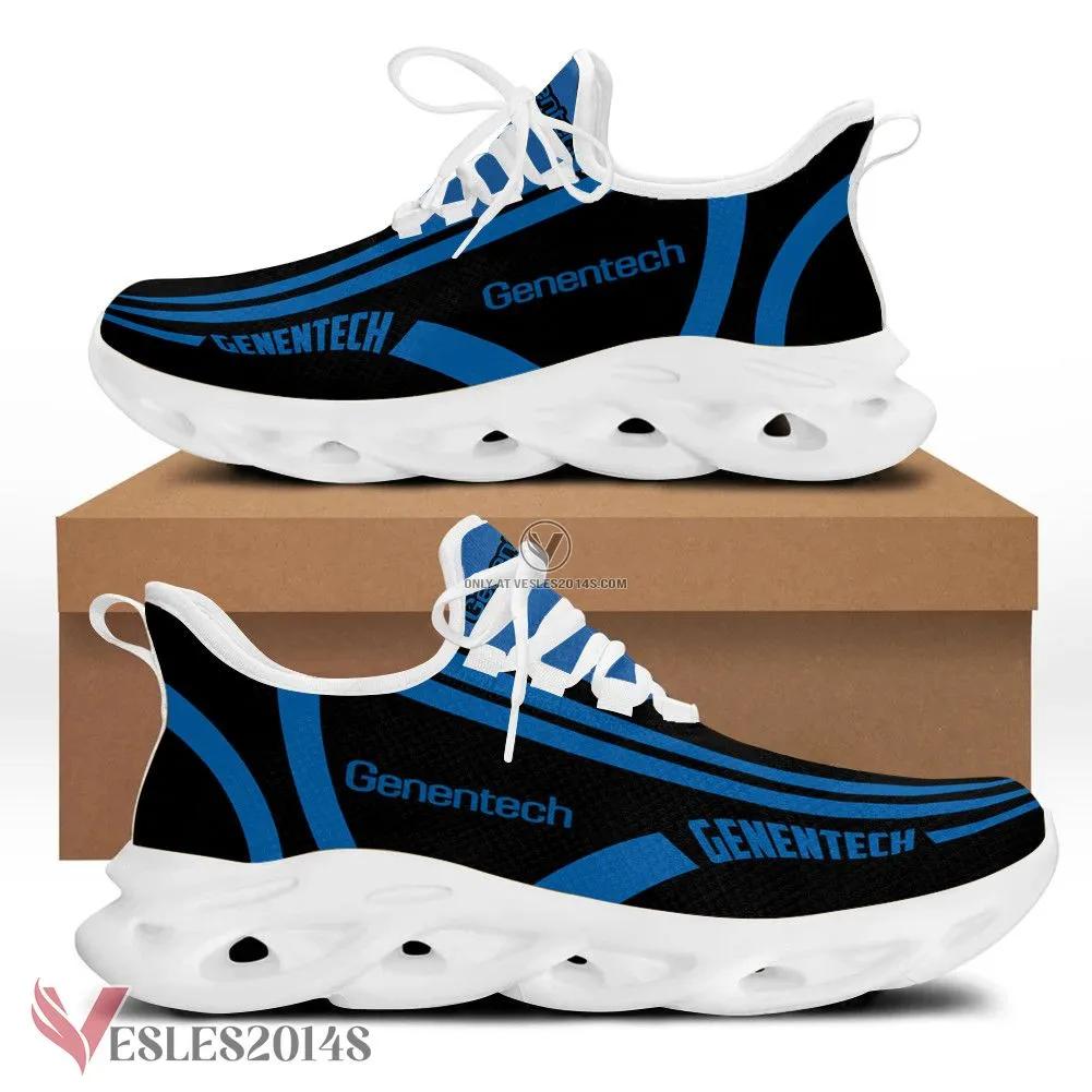 Genentech Logo Custom Shoes Style 2, Best Running Shoes For Fans - Vesles2014S 1