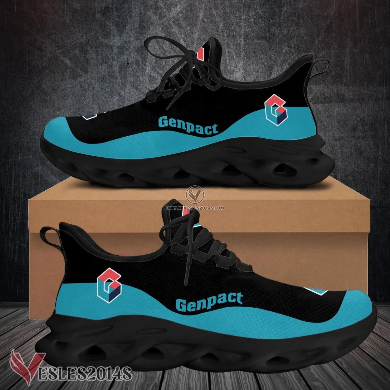 Genpact Logo Custom Shoes Style 1, Best Running Shoes For Fans - Vesles2014S