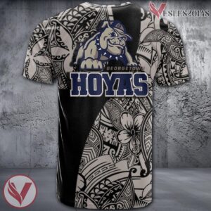 Georgetown Hoyas NCAA Polynesian Pattern Shirt, Unique Gifts For Fans - Vesles2014s 1