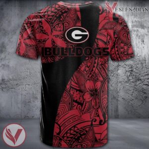 Georgia Bulldogs NCAA Polynesian Pattern Shirt, Unique Gifts For Fans - Vesles2014s 1