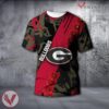 Georgia Bulldogs NCAA With Red Poppy Flower 3D Shirt, Unique Gift For Fans - Vesles2014S