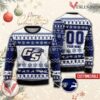 Georgia Southern College Rugby Custom Ugly Christmas Sweater, Unique Gift For Fans - Vesles2014s