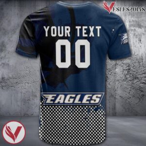 Georgia Southern Eagles Basketball Grunge Pattern Unique Personalized T Shirts - Vesles2014S 1