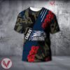Georgia Southern Eagles NCAA With Red Poppy Flower 3D Shirt, Unique Gift For Fans - Vesles2014S