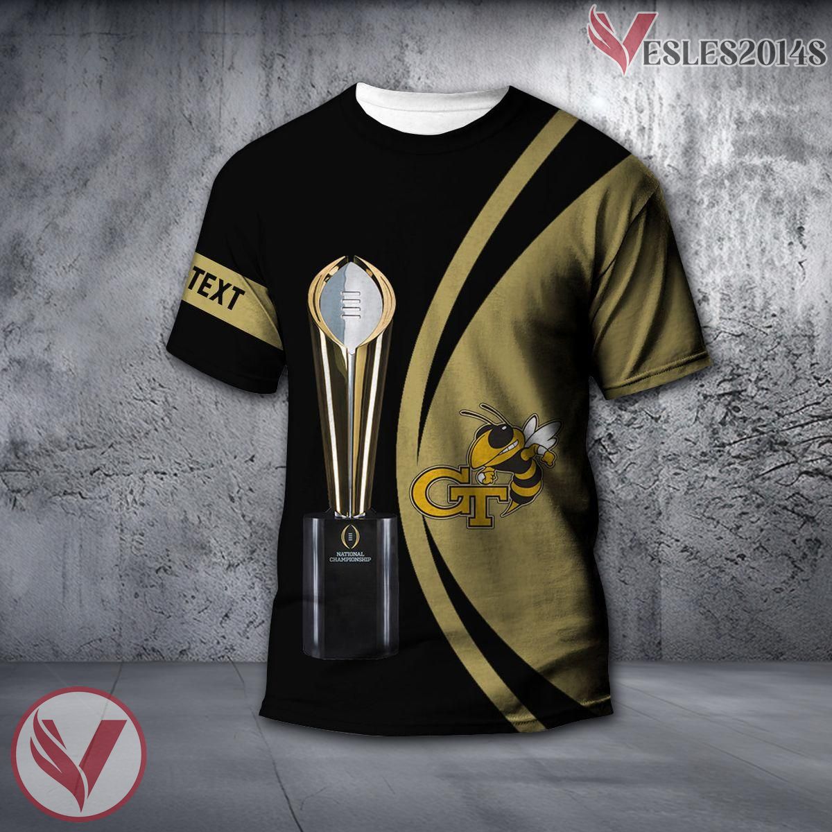Georgia Tech Yellow Jackets NCAA 2022 National Champions Legendary 3D Shirt - Vesles2014S
