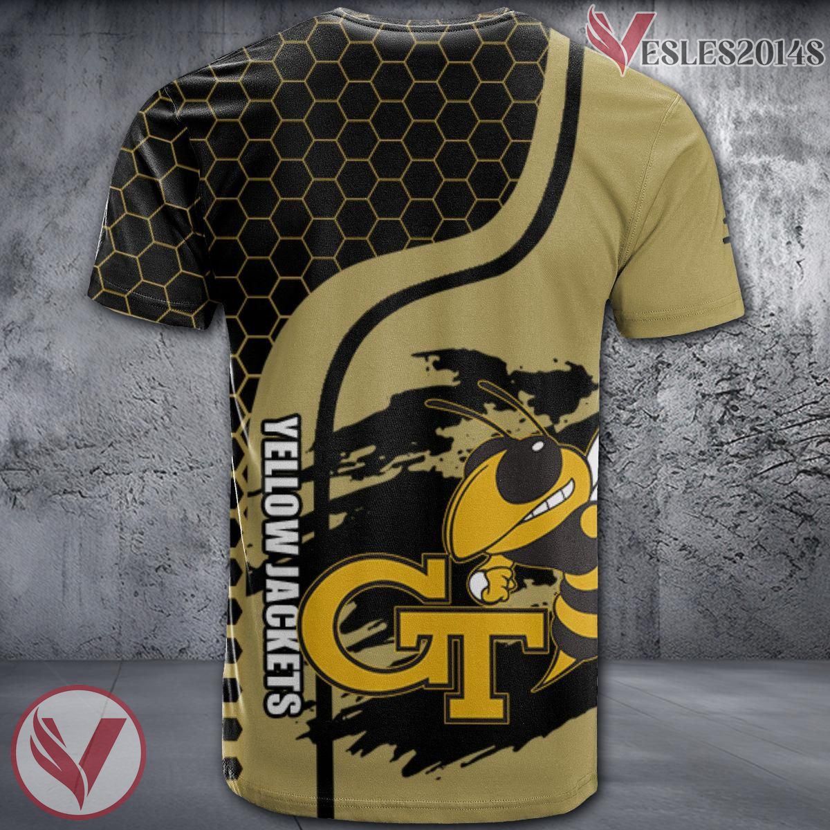 Georgia Tech Yellow Jackets NCAA Custom Shirt, Unique Sport Gifts For Fans - Vesles2014s 1