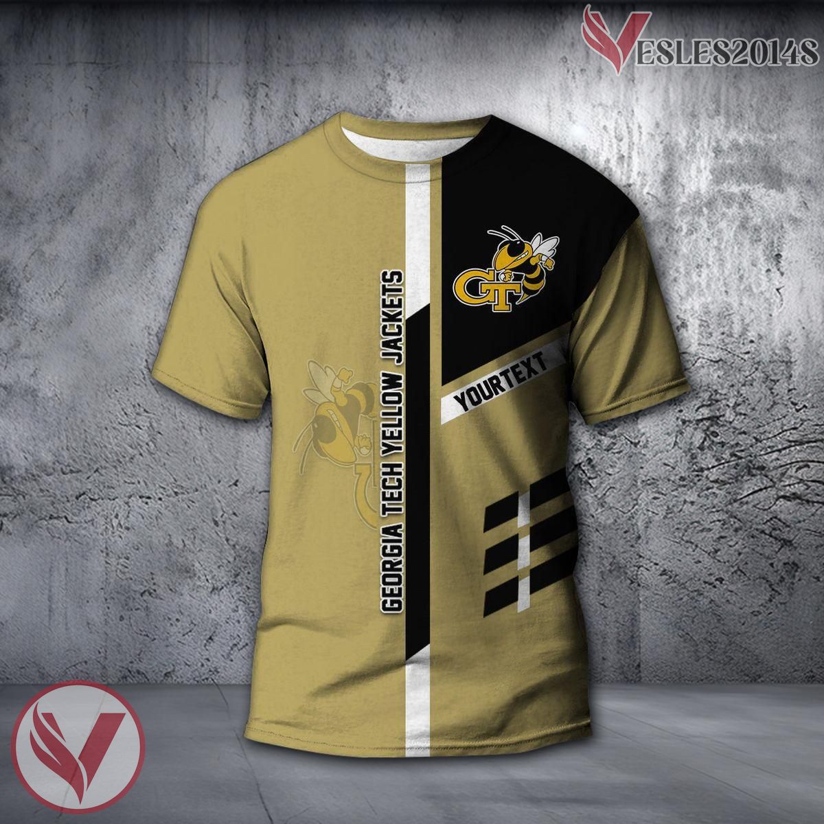 Georgia Tech Yellow Jackets Personalized Shirt, Unique Gifts For NCAA Fans - Vesles2014s