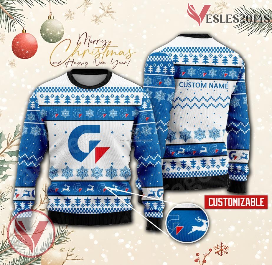 Gigabyte Technology Logo Personalized Ugly Christmas Sweater, Unique Gift For Fans - Vesles2014s