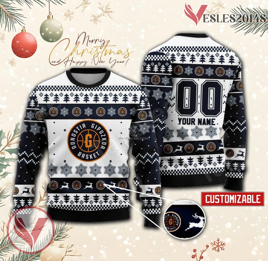 Gipuzkoa Custom Ugly Christmas Sweater, Unique Gift For Fans - Vesles2014s