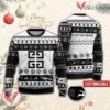 Givenchy Logo Personalized Ugly Christmas Sweater, Unique Gift For Fans - Vesles2014s