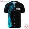 Glowing Blue Cyberpunk Pattern Teecee Custom Jersey - Vesles2014s