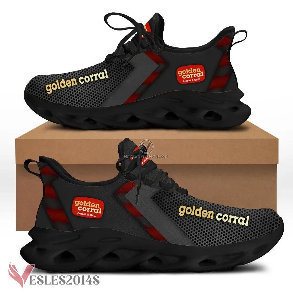 Golden Corral Logo Custom Shoes, Best Running Shoes For Fans - Vesles2014S