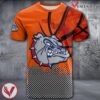 Gonzaga Bulldogs Basketball Grunge Pattern Unique Personalized T Shirts - Vesles2014S