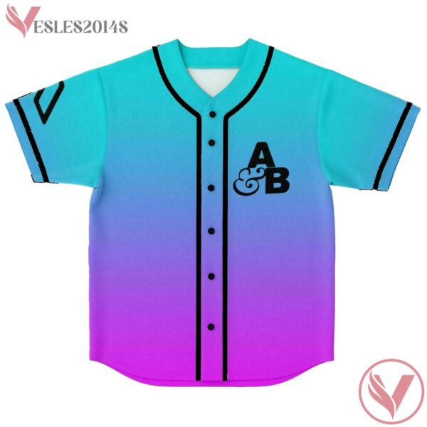 Gradient Purple Anjunabeats Custom Jersey - Vesles2014s