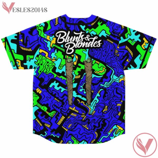 Graffity Pattern Blunt And Blondes Ashton Custom Jersey - Vesles2014s 1