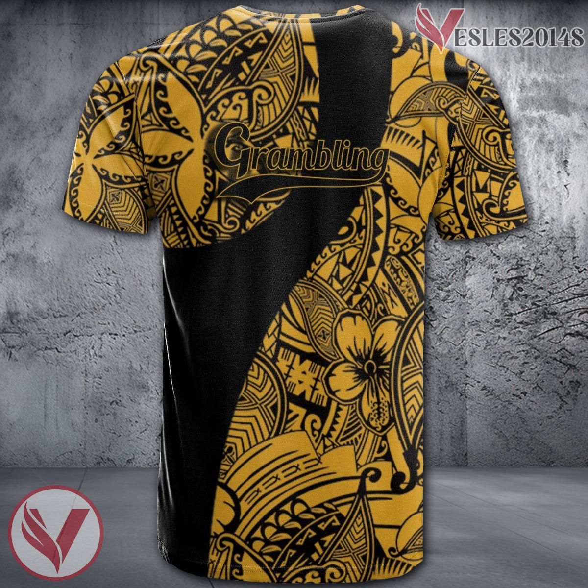 Grambling State Tigers NCAA Polynesian Pattern Shirt, Unique Gifts For Fans - Vesles2014s 1