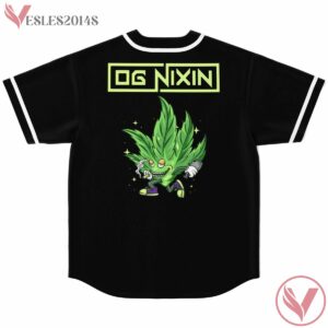 Green Leaf Manny custom rave Baseball Jersey - Vesles2014s 1