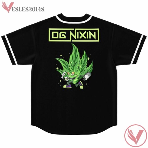 Green Leaf Manny custom rave Baseball Jersey - Vesles2014s 1