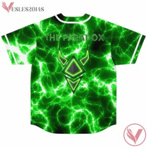 Green Plasma Paradox Baseball Jersey - Vesles2014s 1